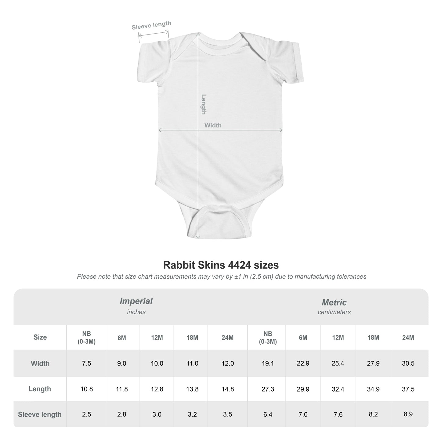 * 4 Colors Available * Adorable Infant Bodysuit