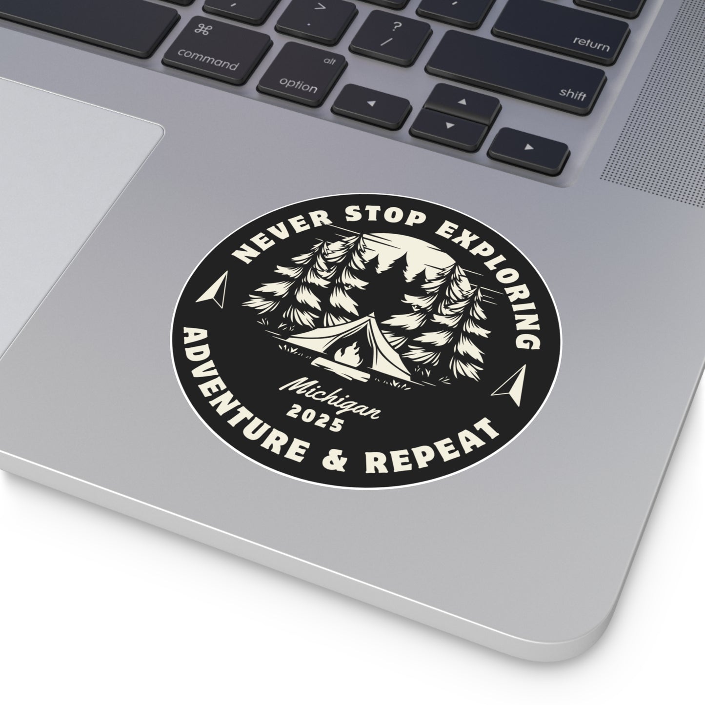 2025 Explore Nature Round Vinyl Stickers