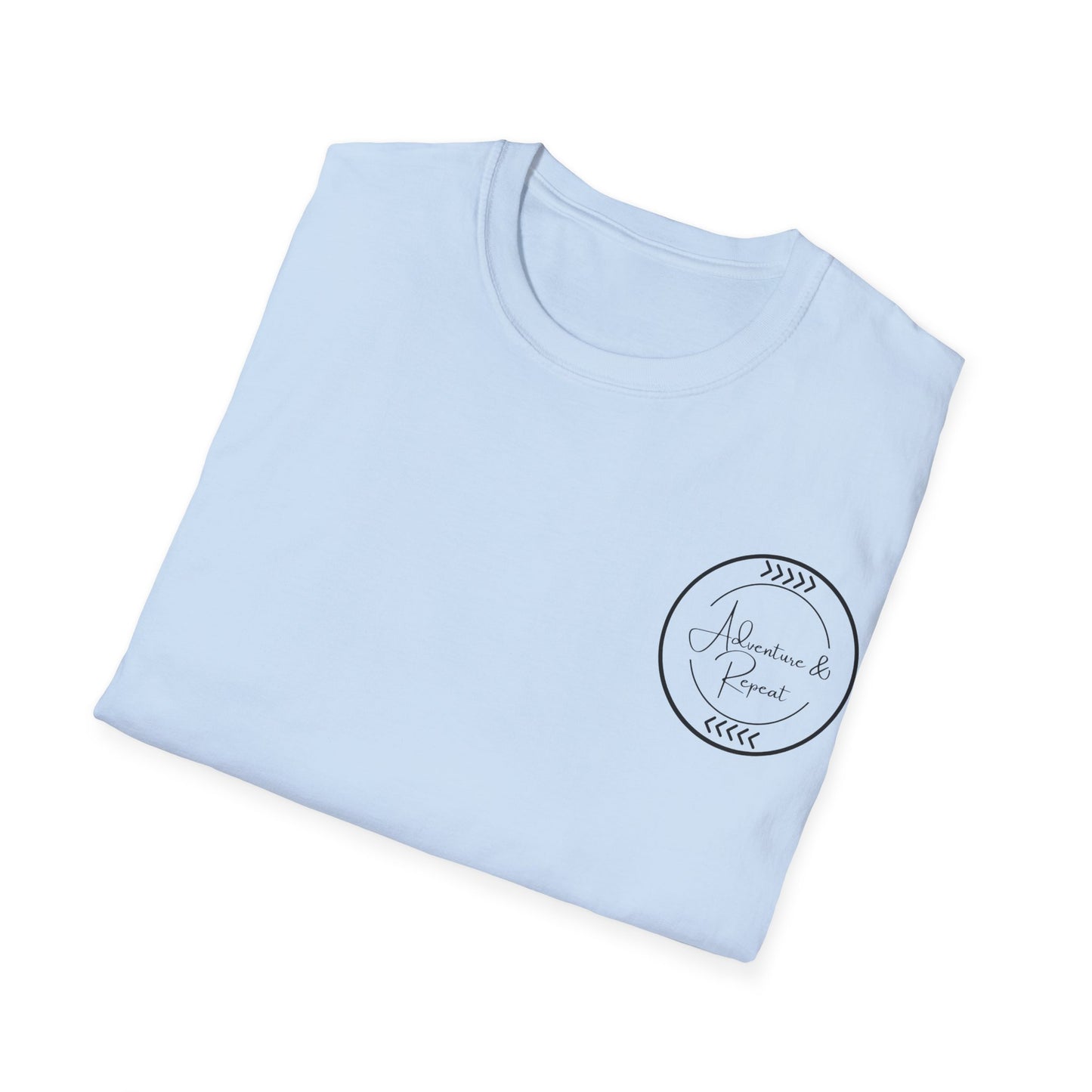 * 7 Colors Available * Adventure & Repeat Unisex T-Shirt