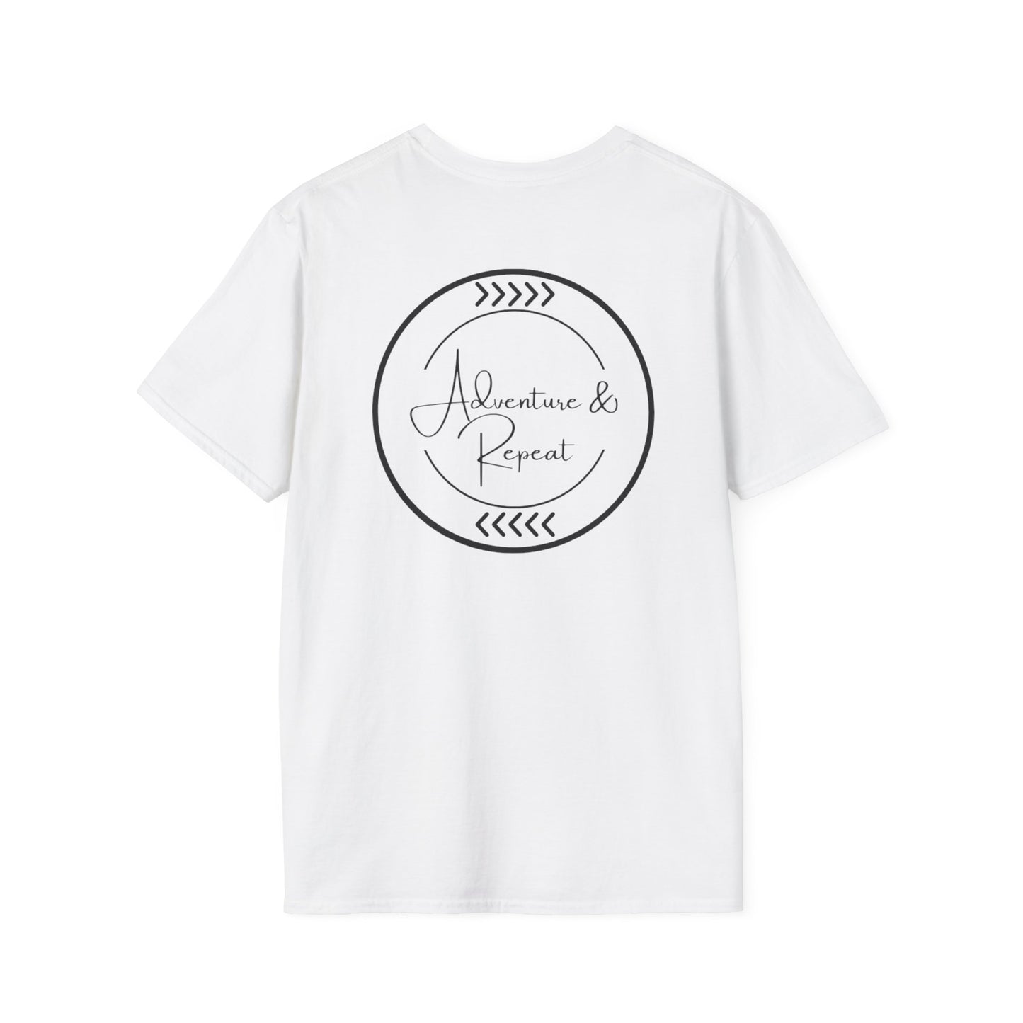 * 7 Colors Available * Adventure & Repeat Unisex T-Shirt