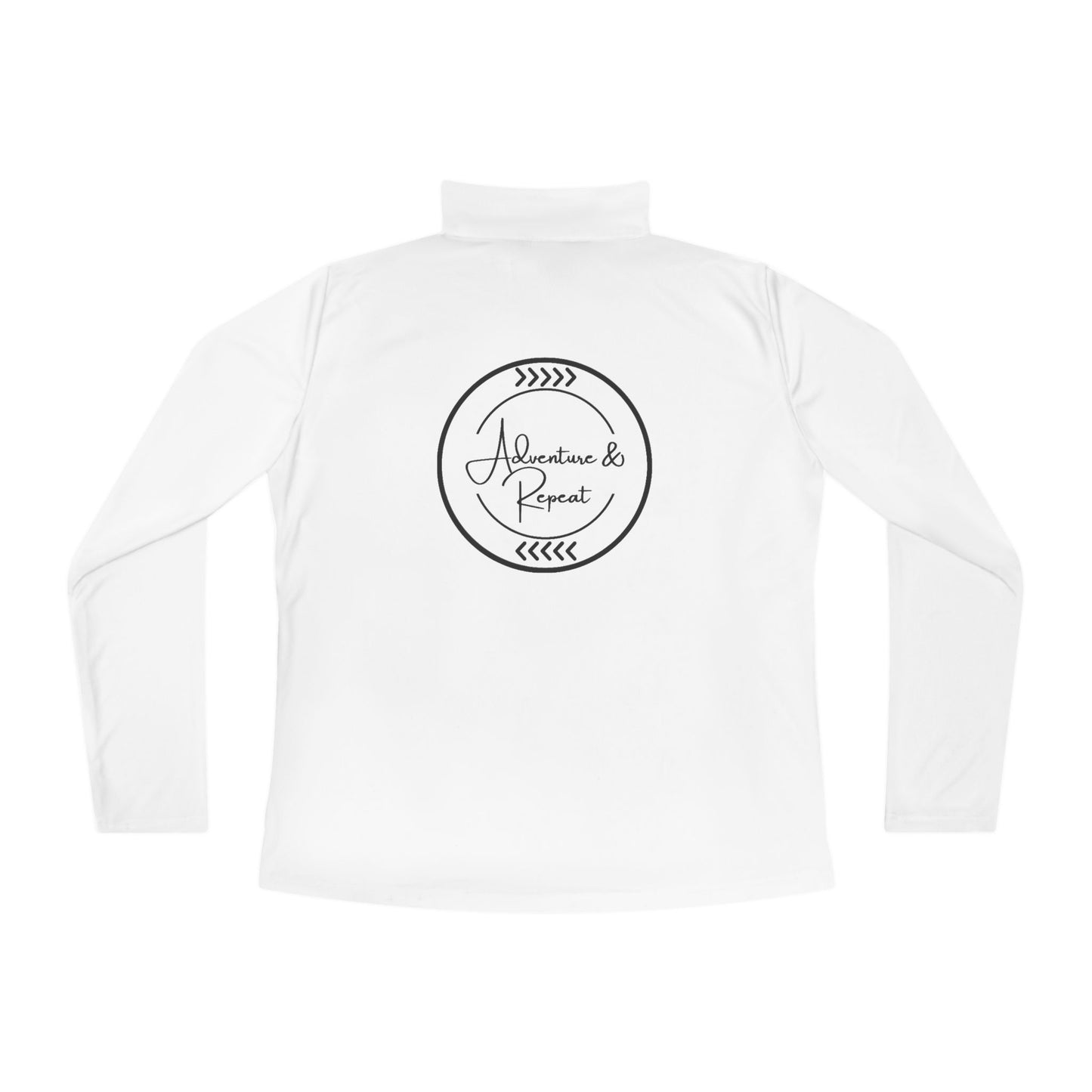 * 4 Colors Available * Ladies Quarter-Zip Pullover