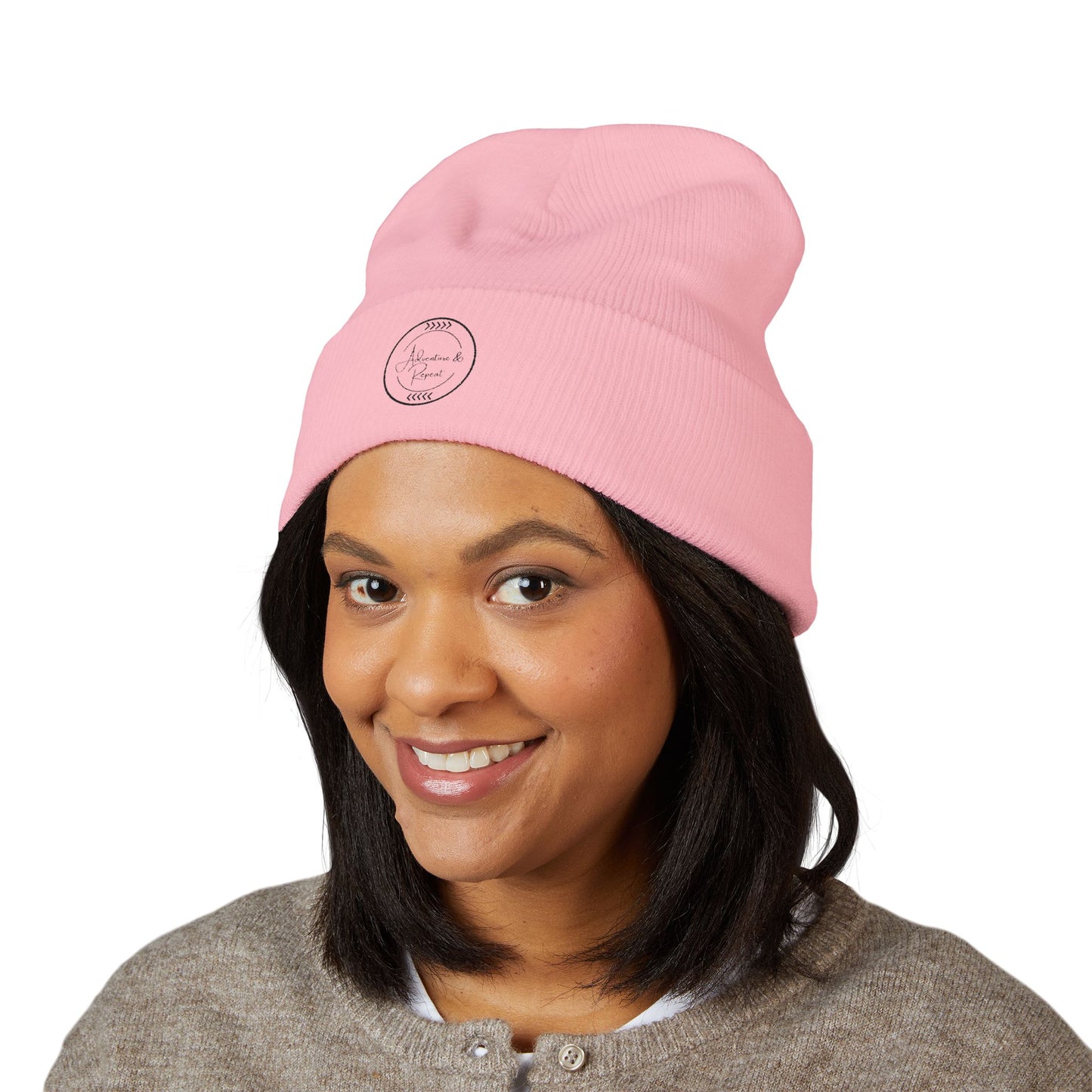 * 6 Colors available* Classic Embroidered Cuffed Beanie