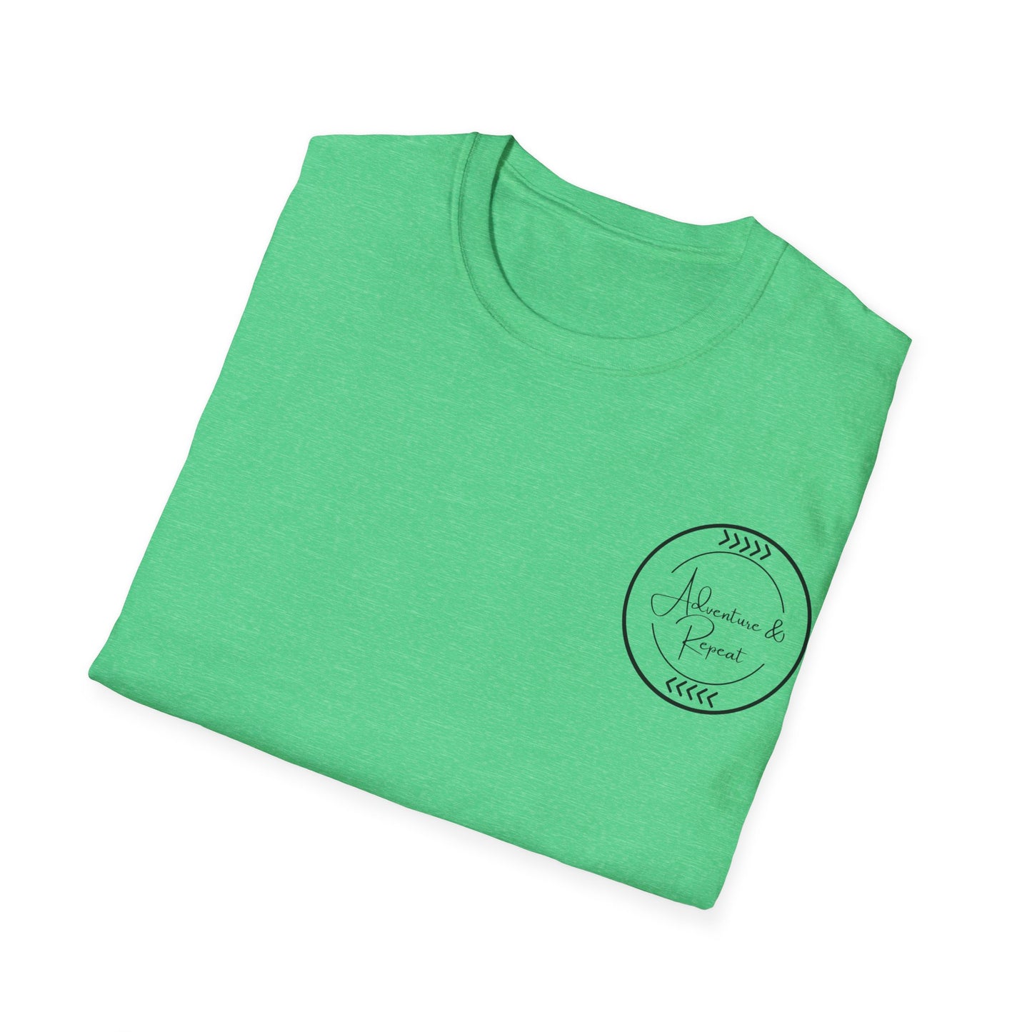 * 7 Colors Available * Adventure & Repeat Unisex T-Shirt