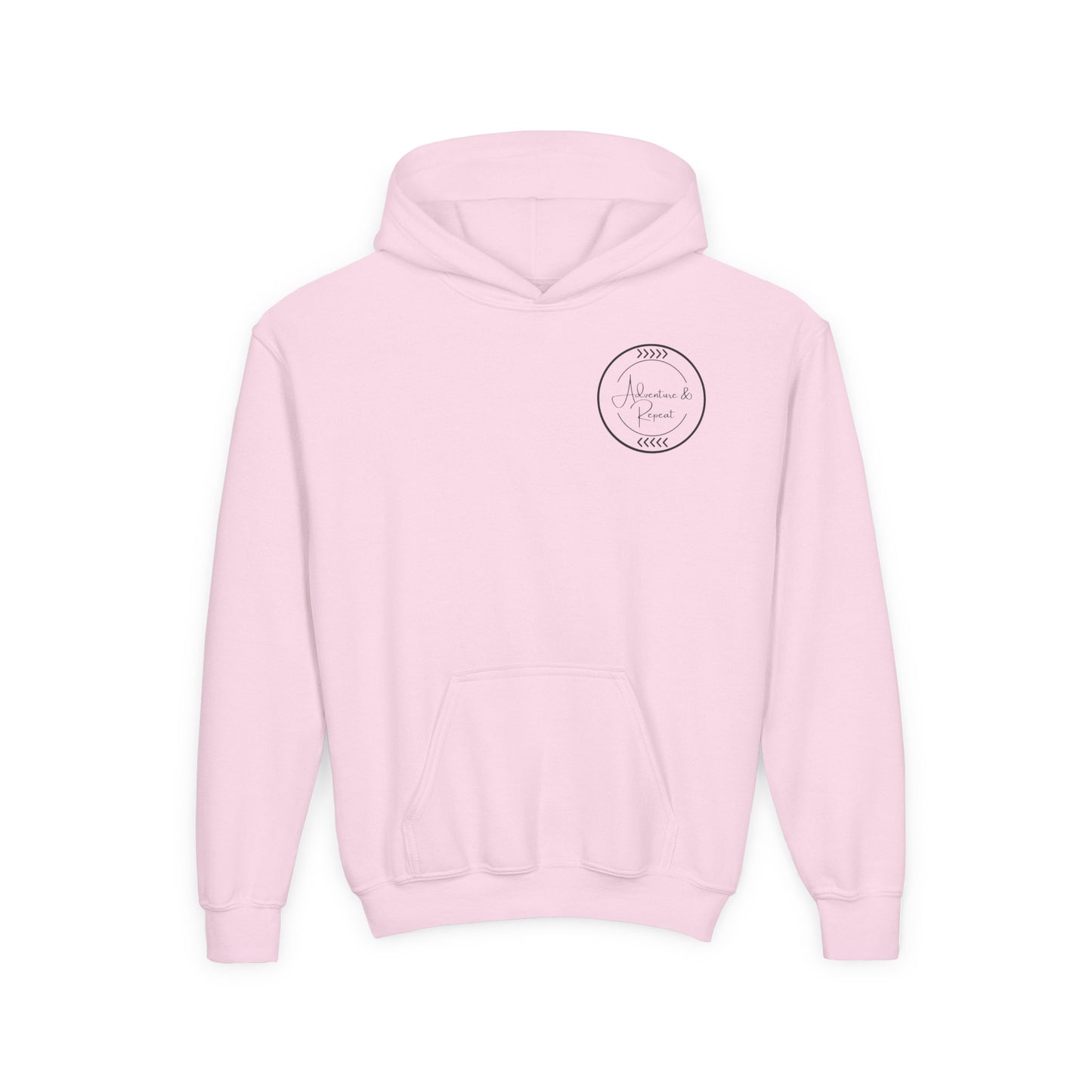 * 8 Colors Available * Youth Hooded Sweatshirt