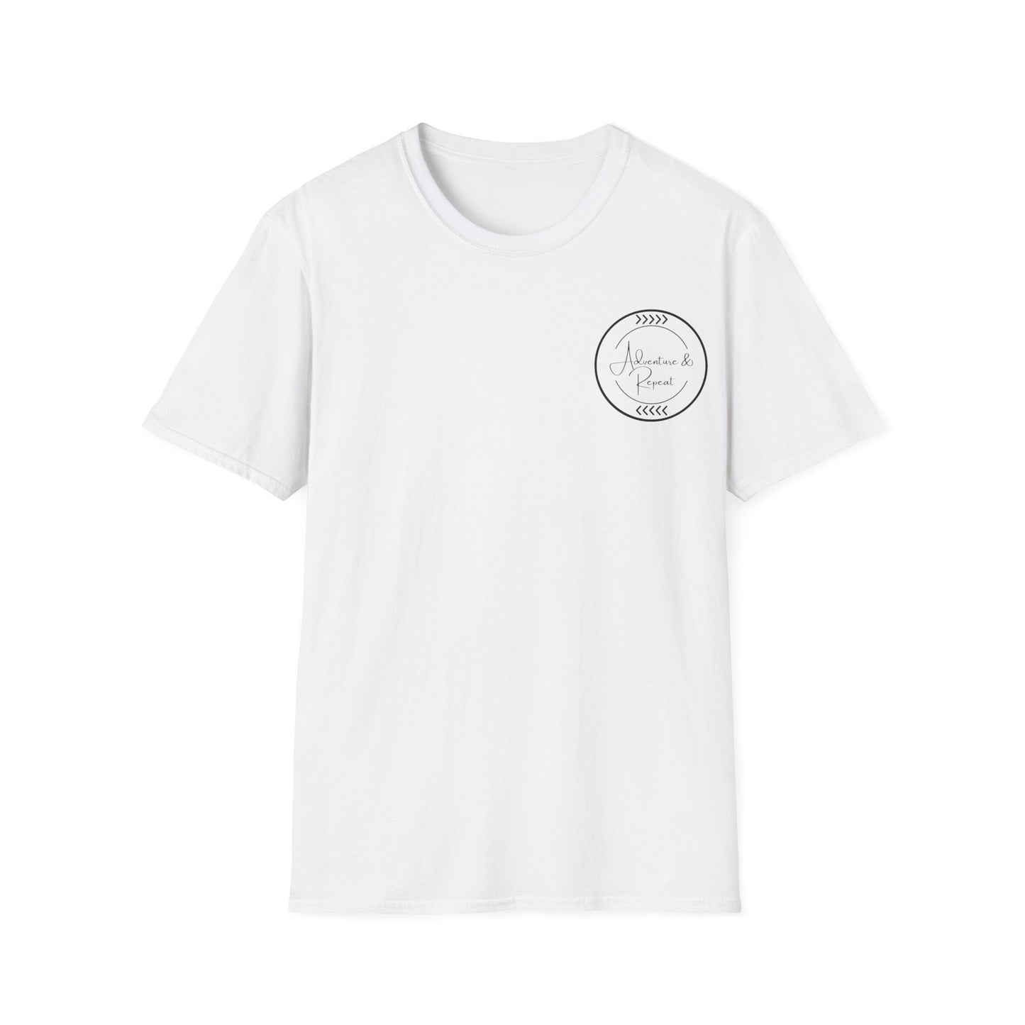 * 7 Colors Available * Adventure & Repeat Unisex T-Shirt