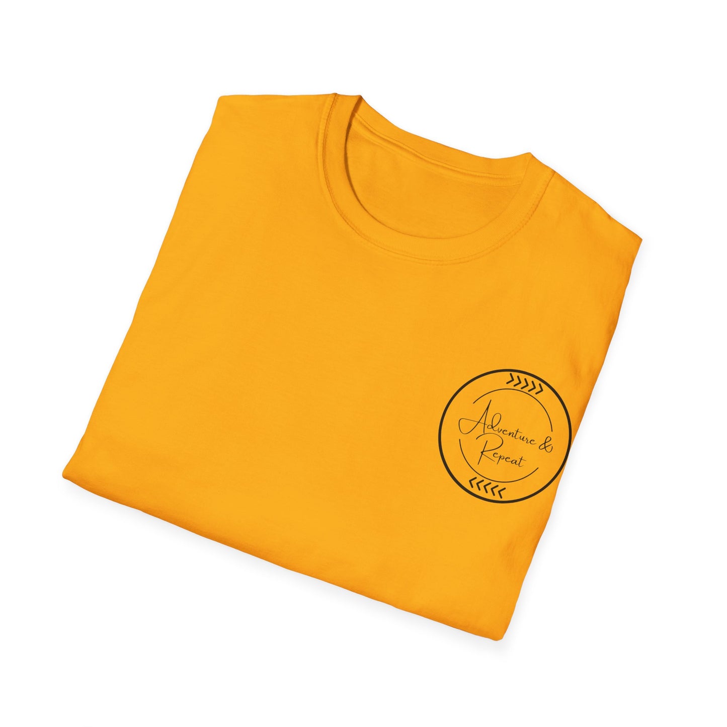 * 7 Colors Available * Adventure & Repeat Unisex T-Shirt