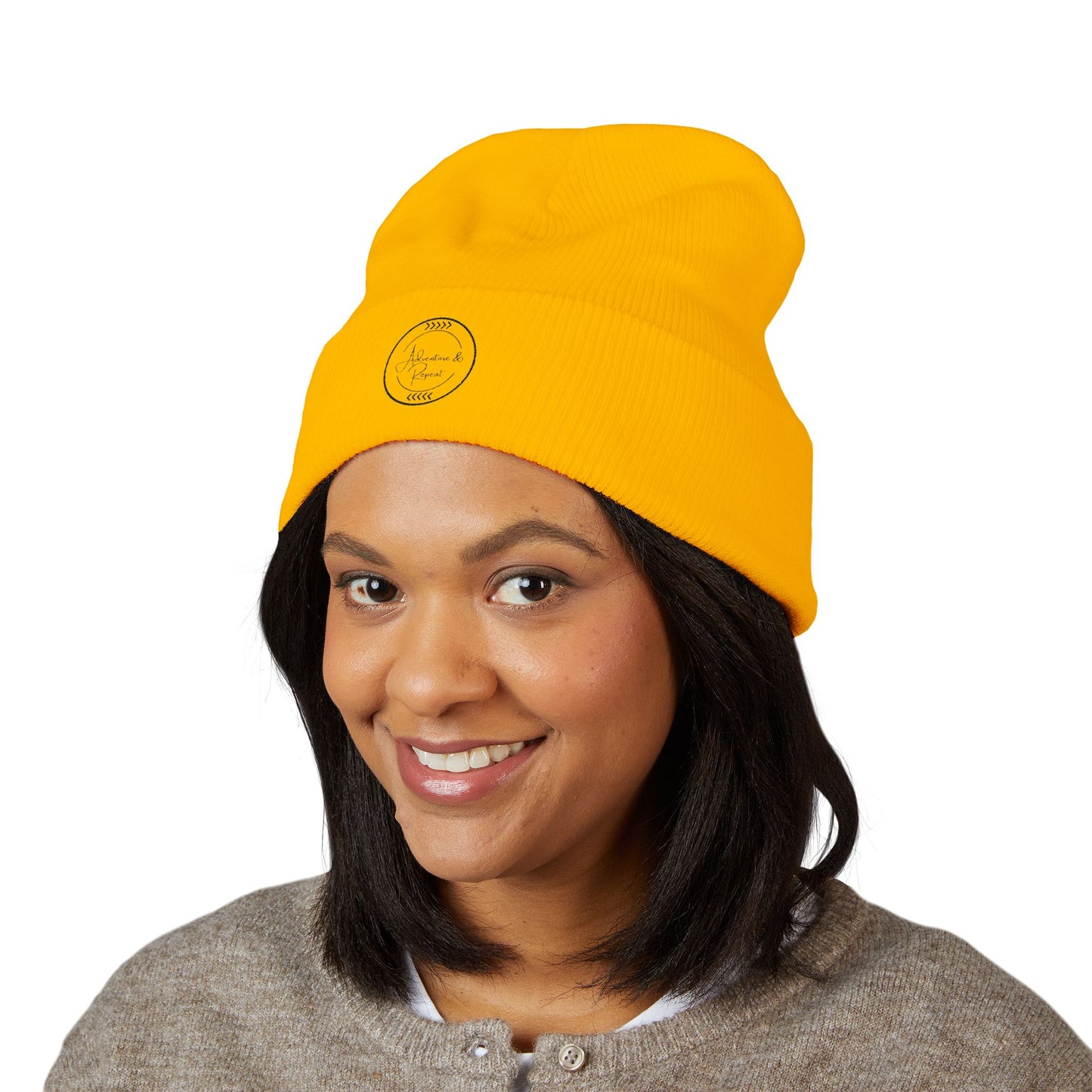 * 6 Colors available* Classic Embroidered Cuffed Beanie