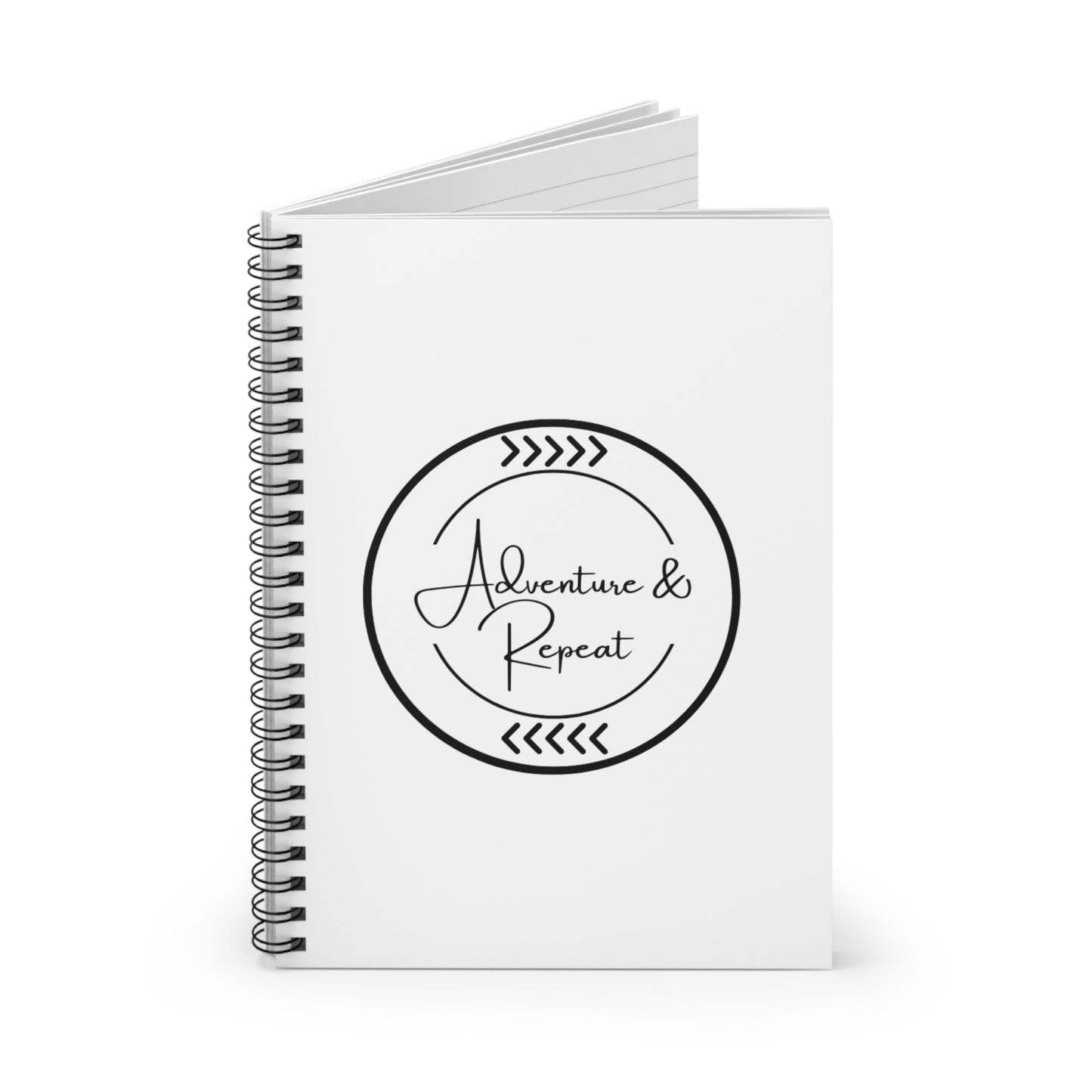 Adventure & Repeat Spiral Notebook