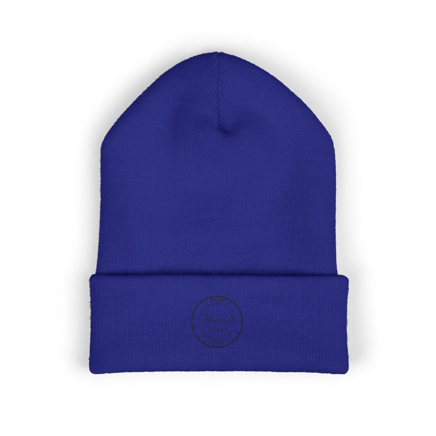 * 6 Colors available* Classic Embroidered Cuffed Beanie
