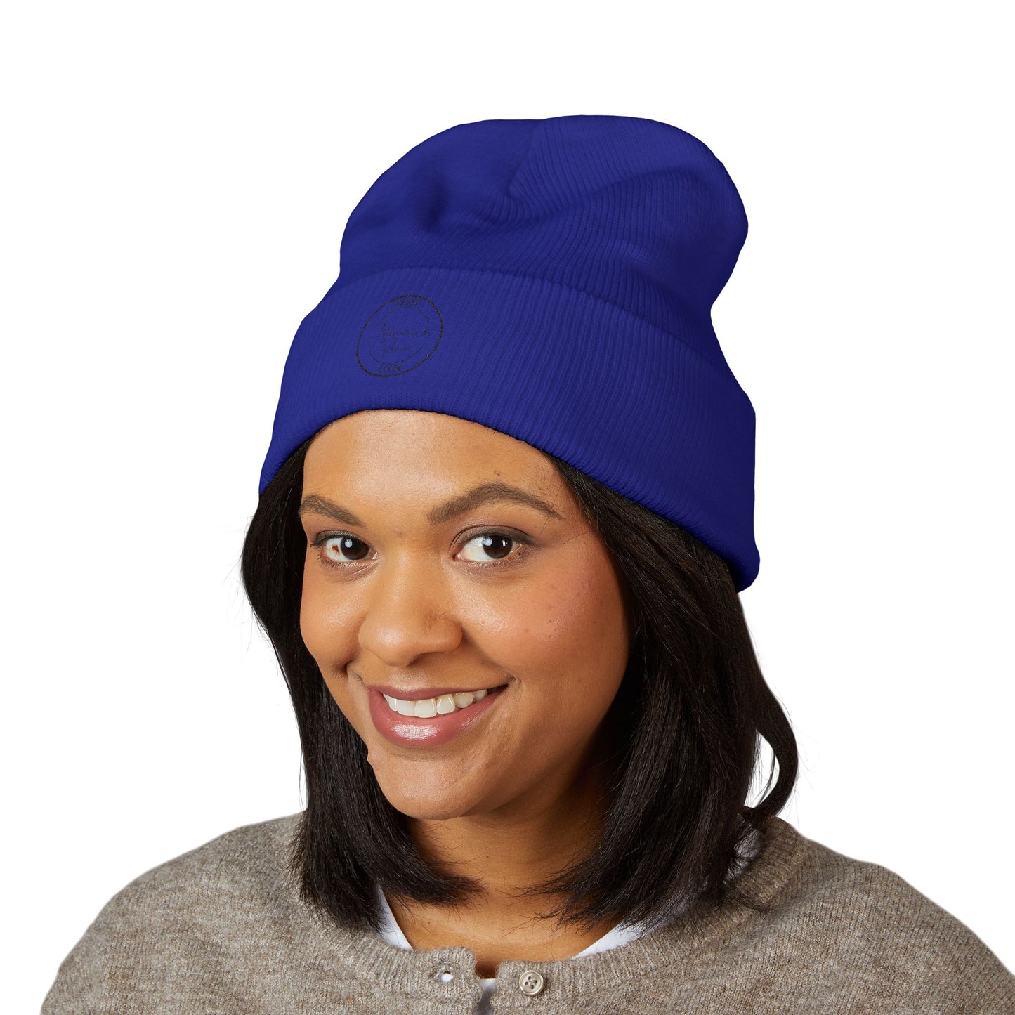 * 6 Colors available* Classic Embroidered Cuffed Beanie