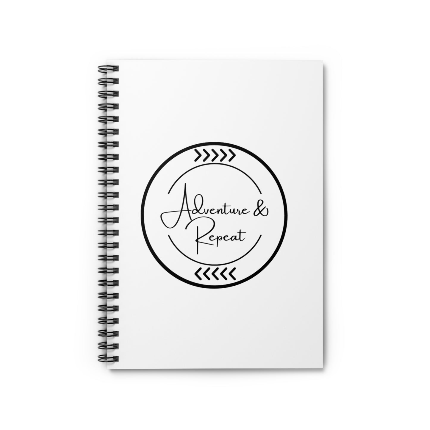 Adventure & Repeat Spiral Notebook