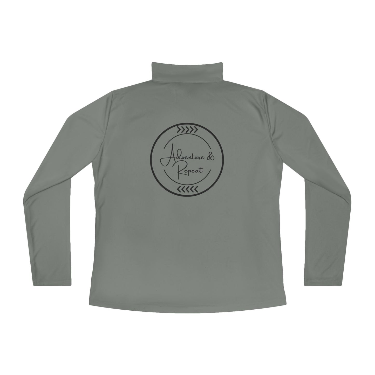 * 4 Colors Available * Ladies Quarter-Zip Pullover