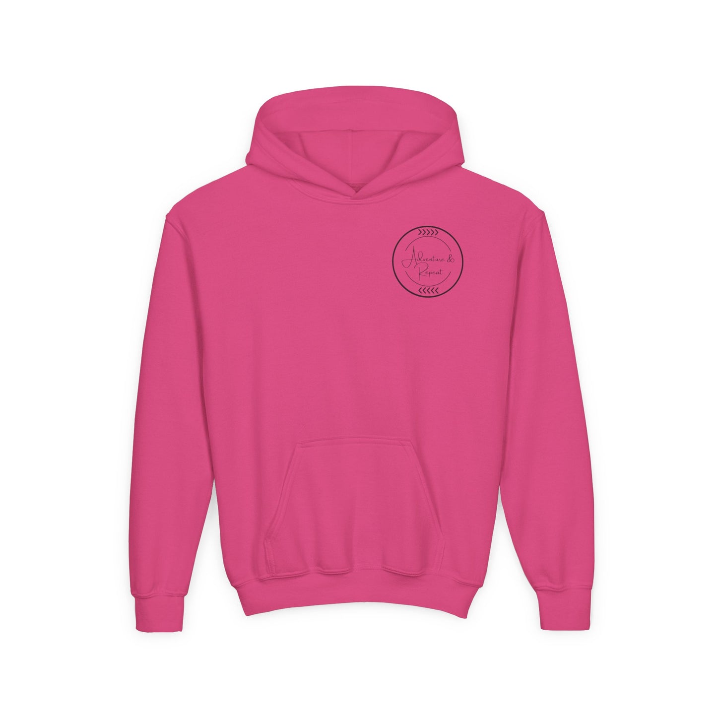 * 8 Colors Available * Youth Hooded Sweatshirt