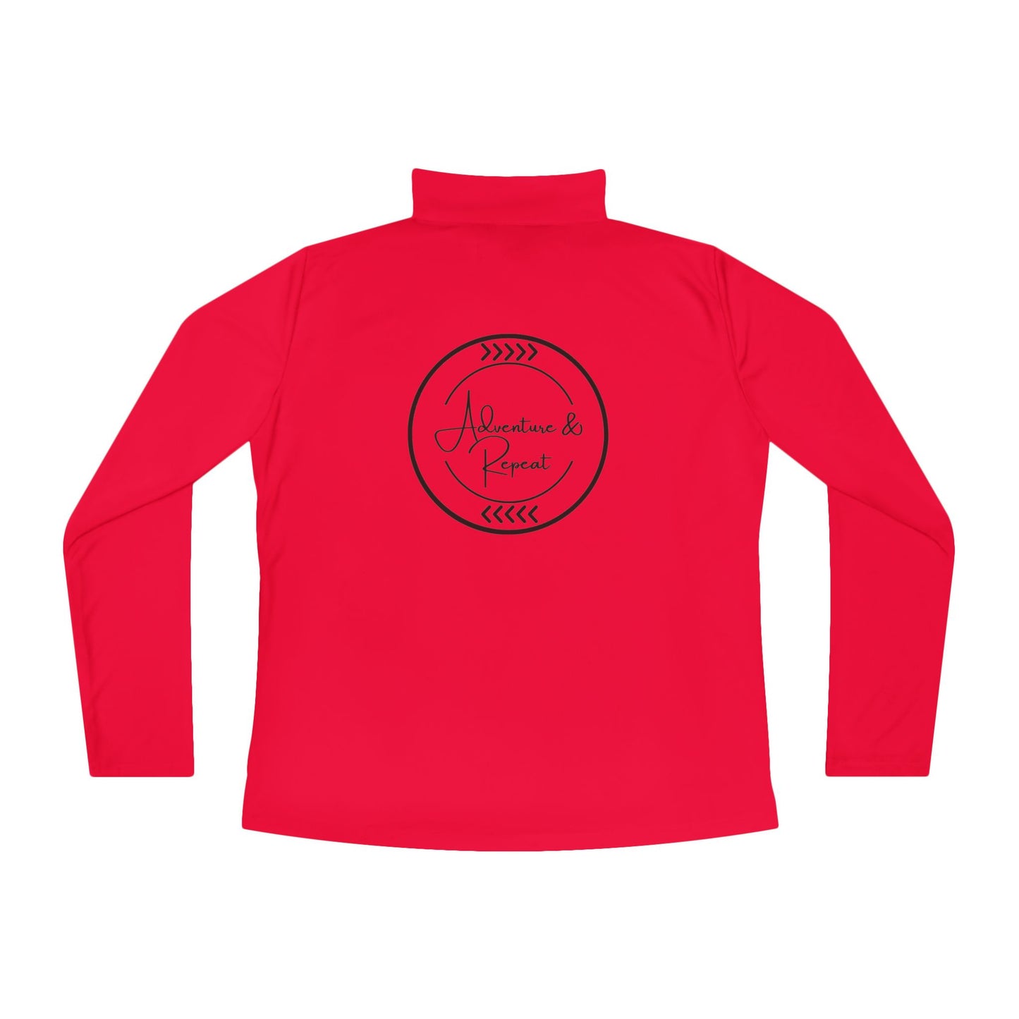 * 4 Colors Available * Ladies Quarter-Zip Pullover