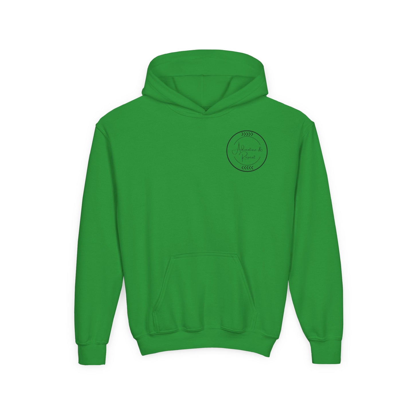 * 8 Colors Available * Youth Hooded Sweatshirt