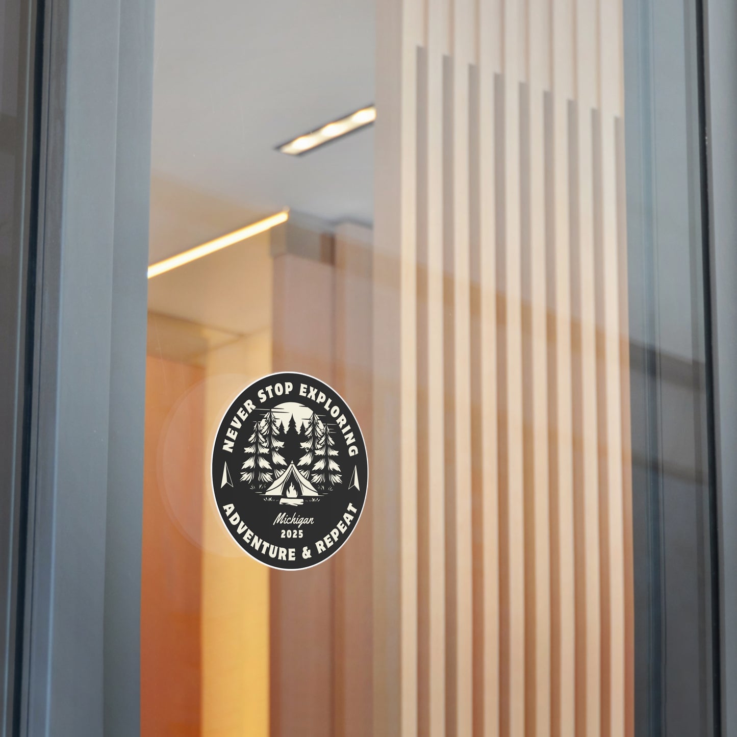 2025 Explore Nature Round Vinyl Stickers