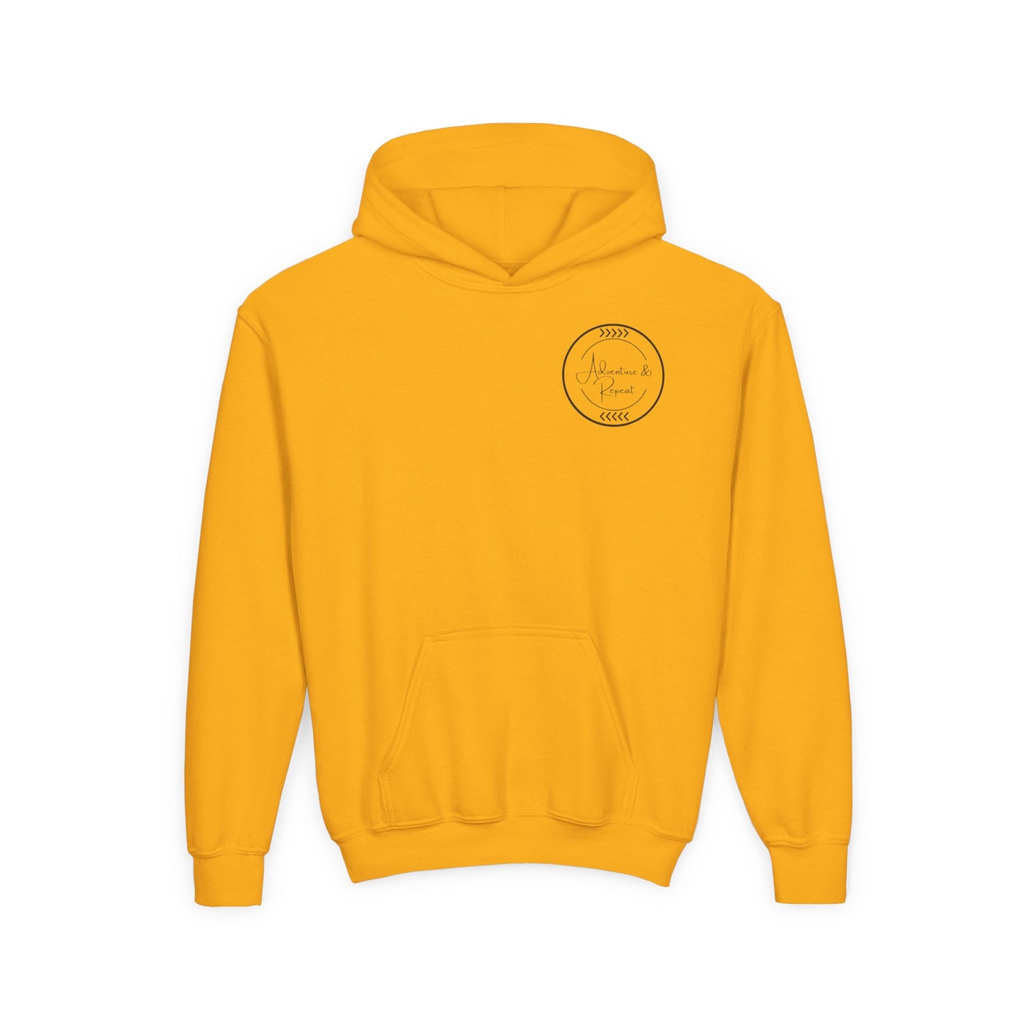 * 8 Colors Available * Youth Hooded Sweatshirt