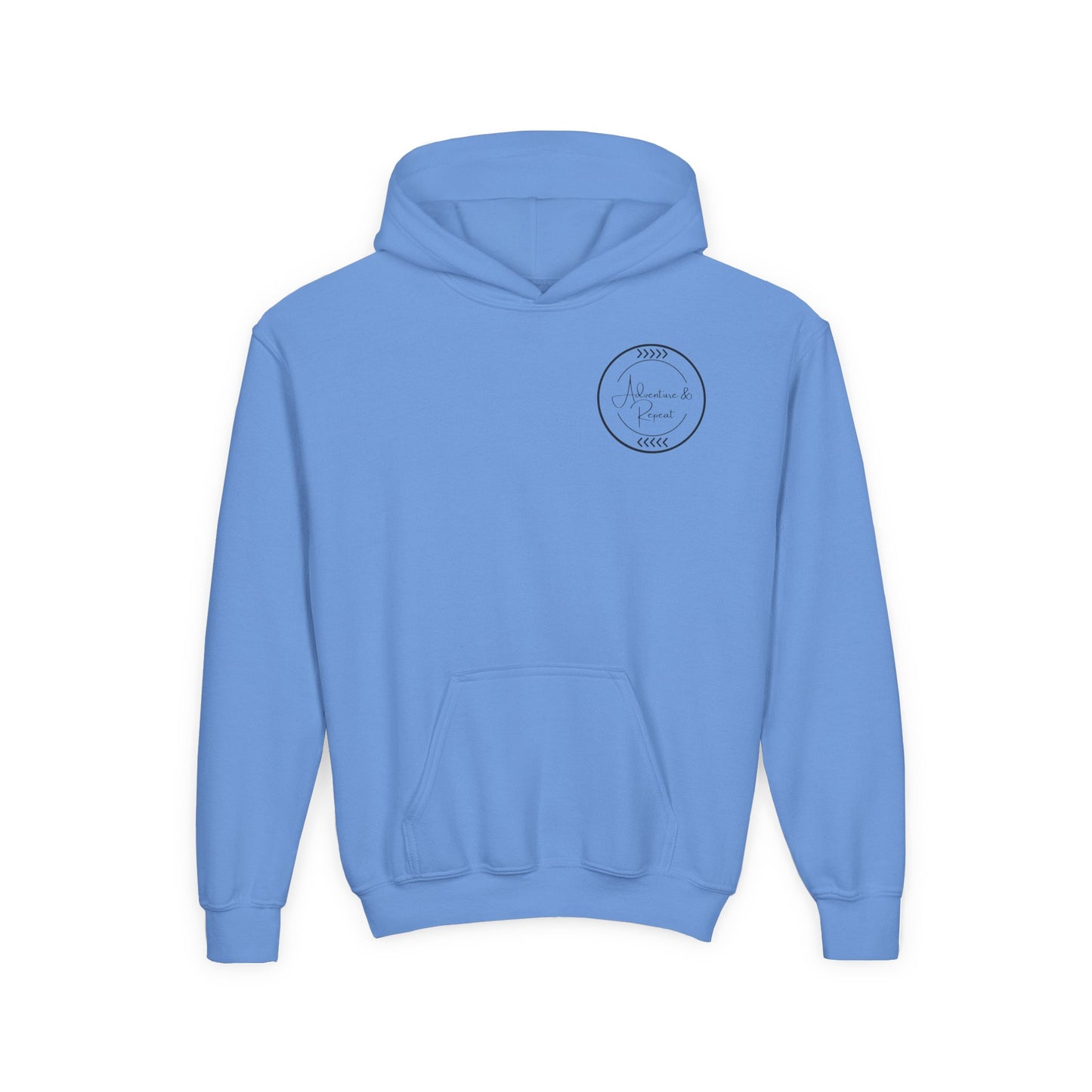 * 8 Colors Available * Youth Hooded Sweatshirt