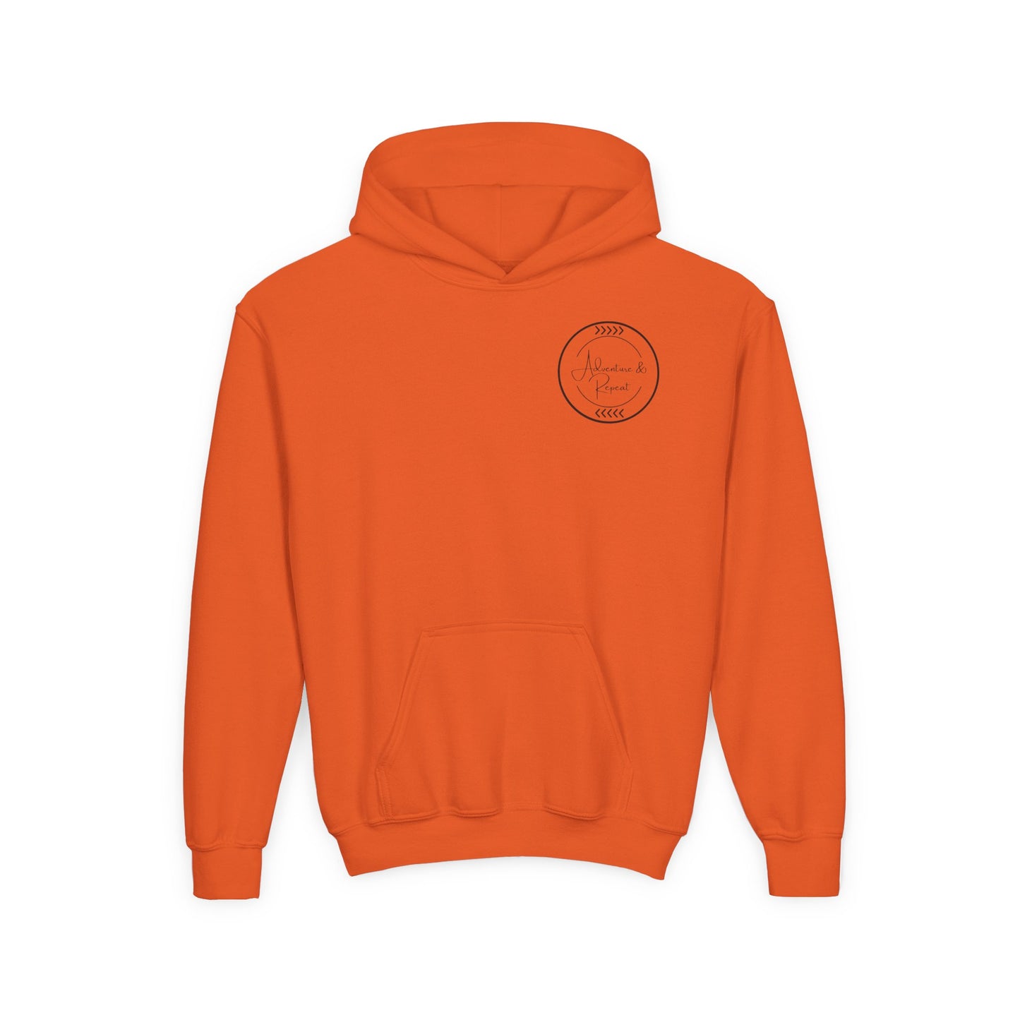 * 8 Colors Available * Youth Hooded Sweatshirt