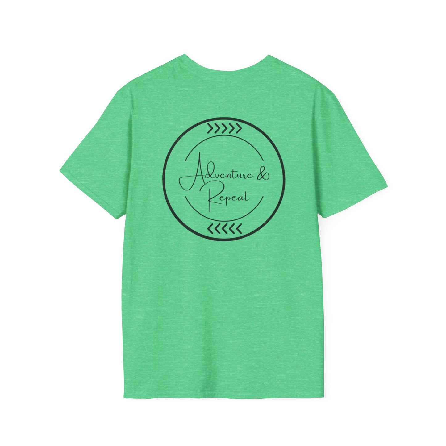 * 7 Colors Available * Adventure & Repeat Unisex T-Shirt