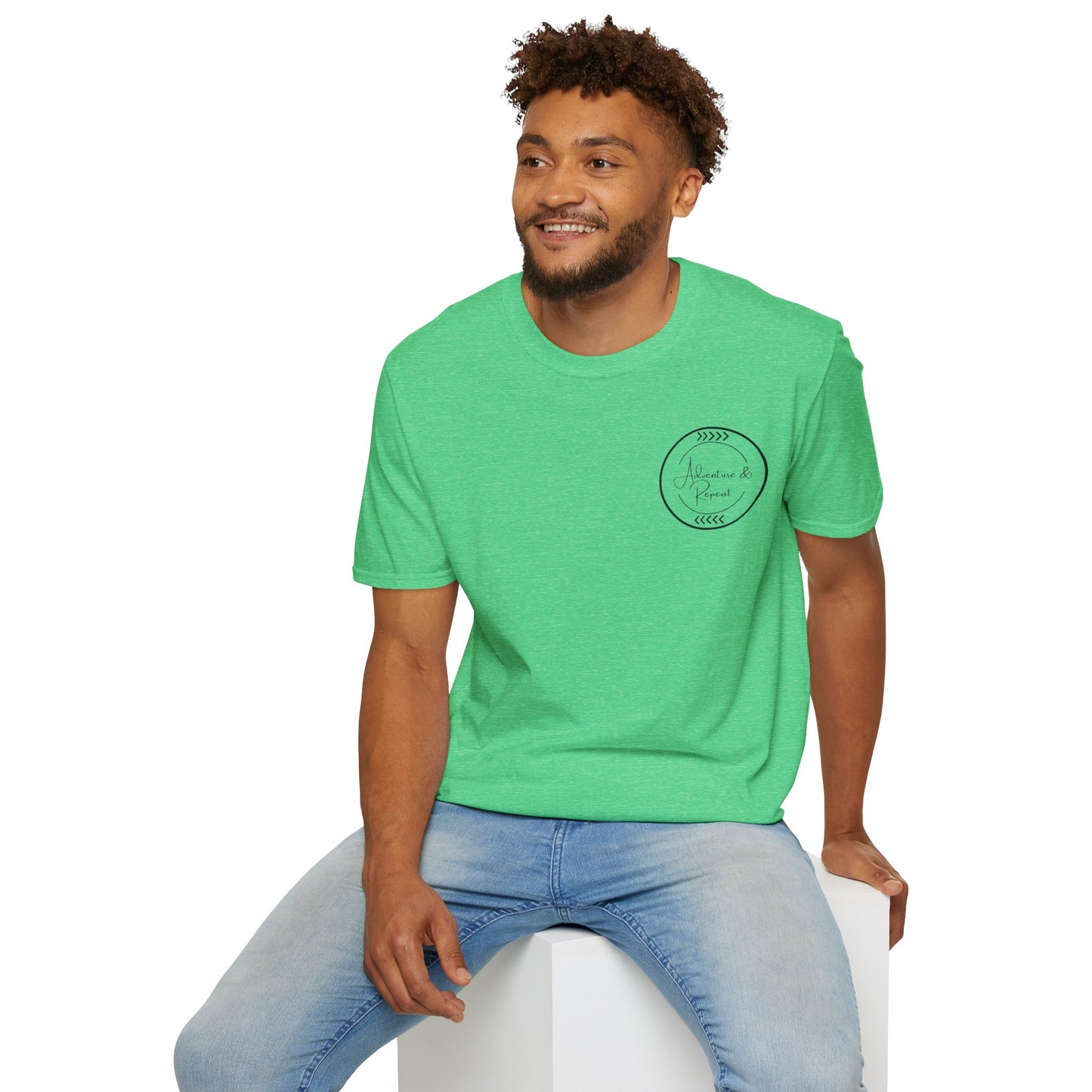 * 7 Colors Available * Adventure & Repeat Unisex T-Shirt
