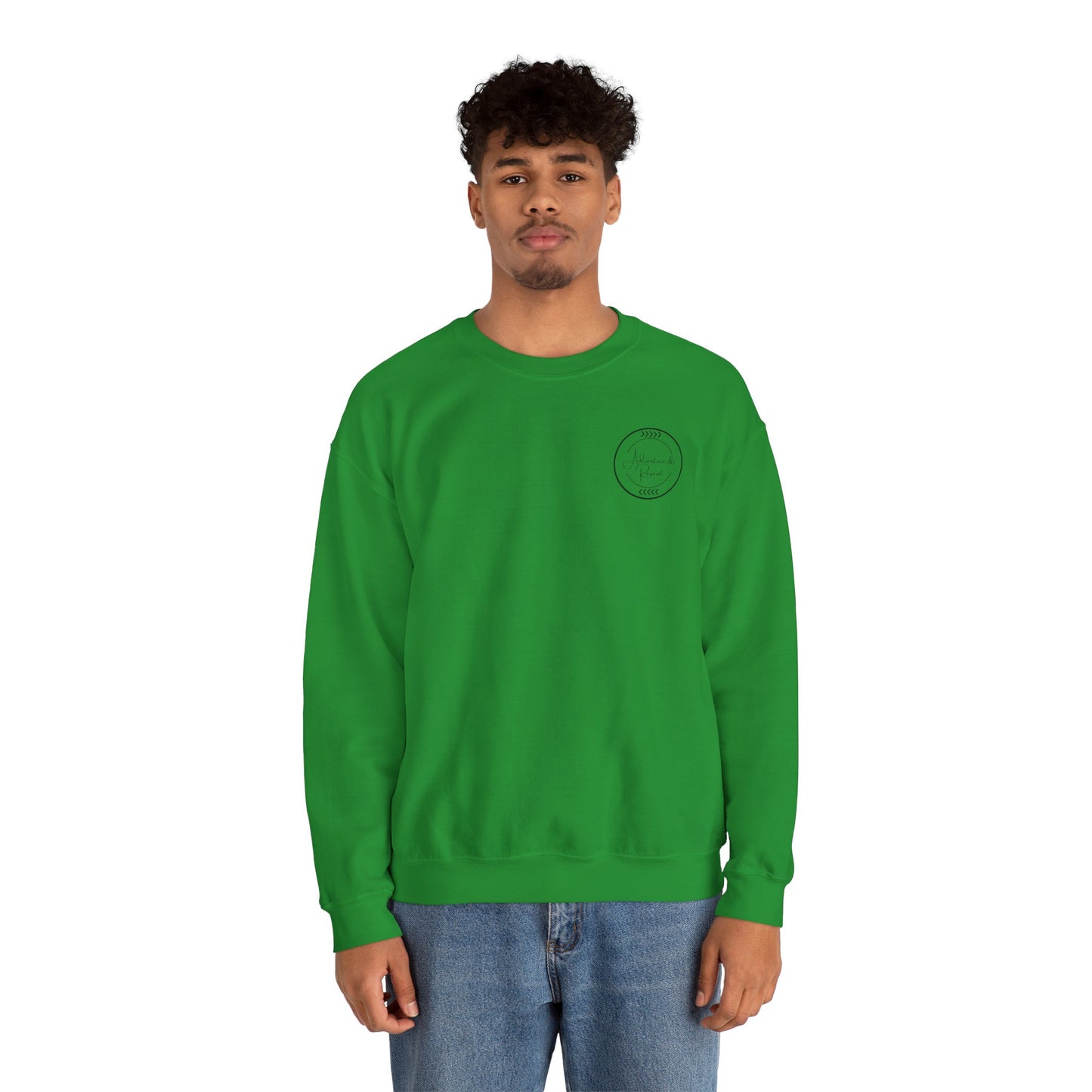 * 9 Colors Available * Adventure & Repeat Crewneck Sweatshirt