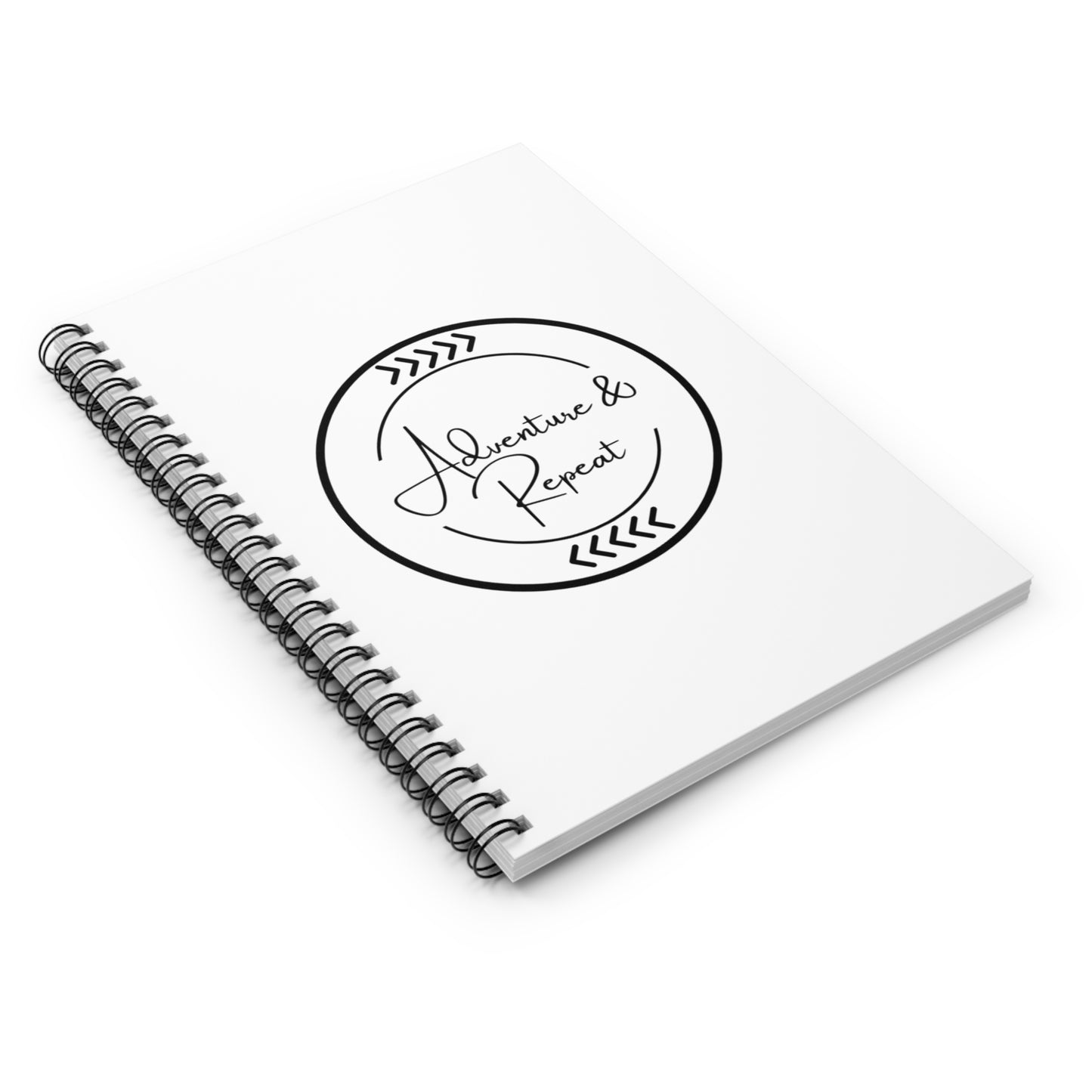 Adventure & Repeat Spiral Notebook