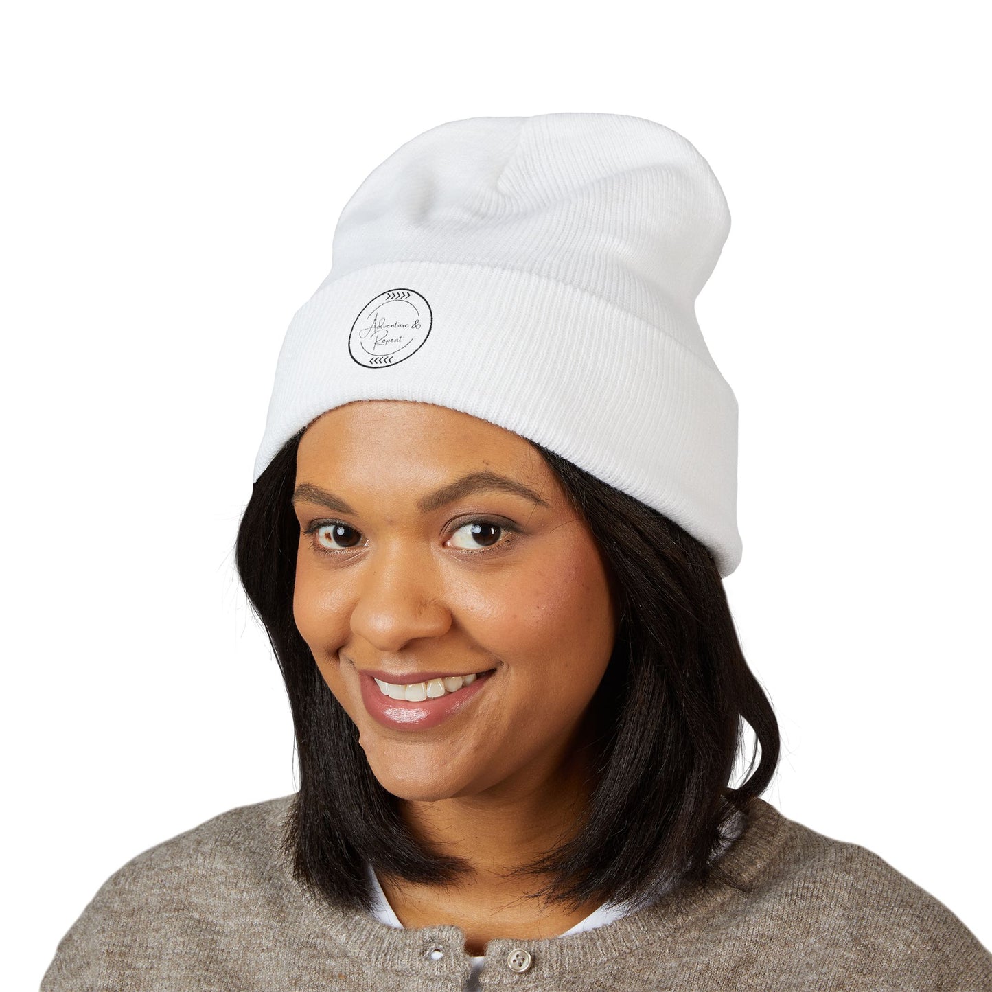* 6 Colors available* Classic Embroidered Cuffed Beanie